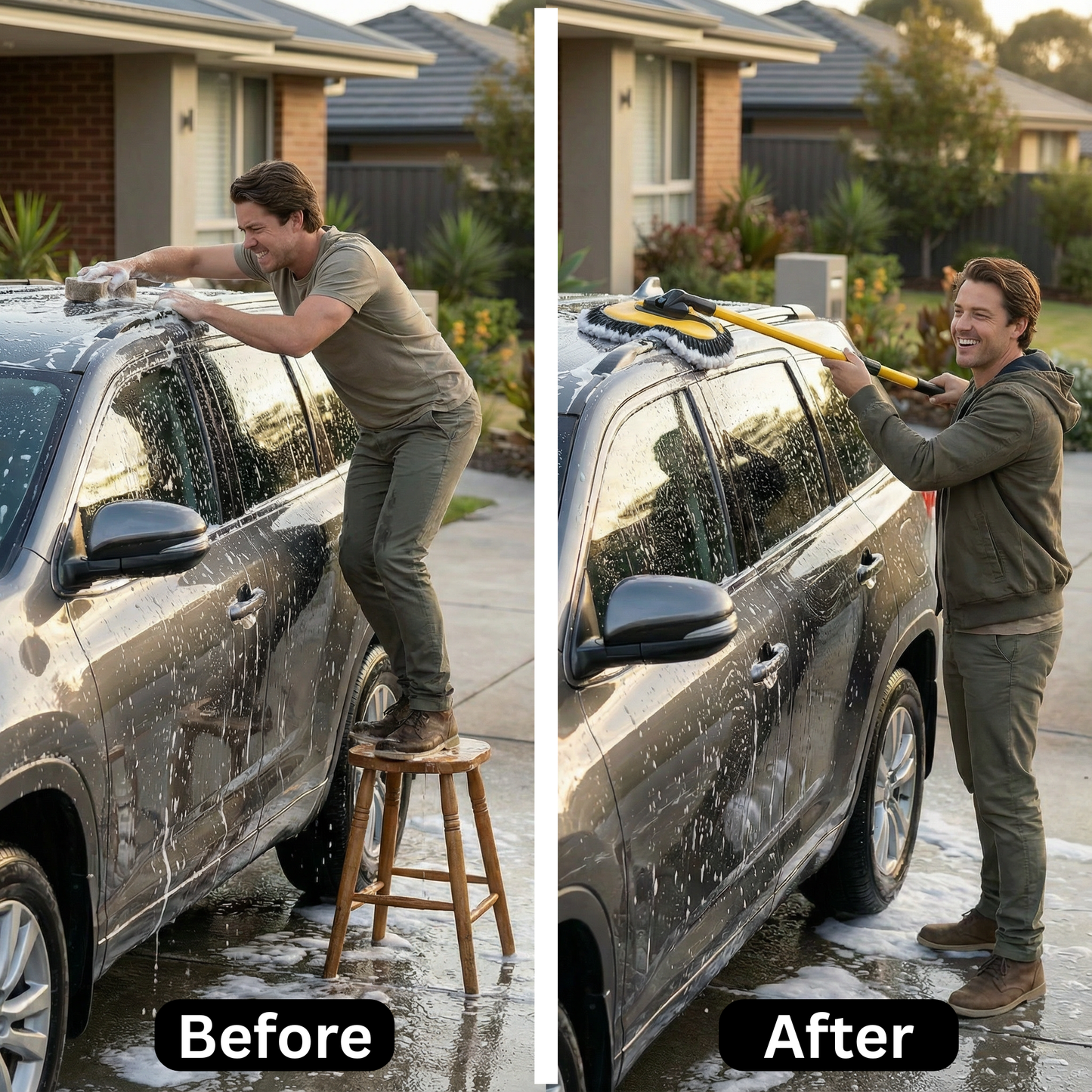 DetailMate™ Extendable Car Wash Mop