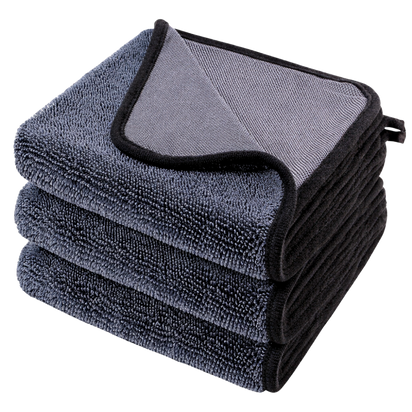 3 x Microfiber Car Drying Towel