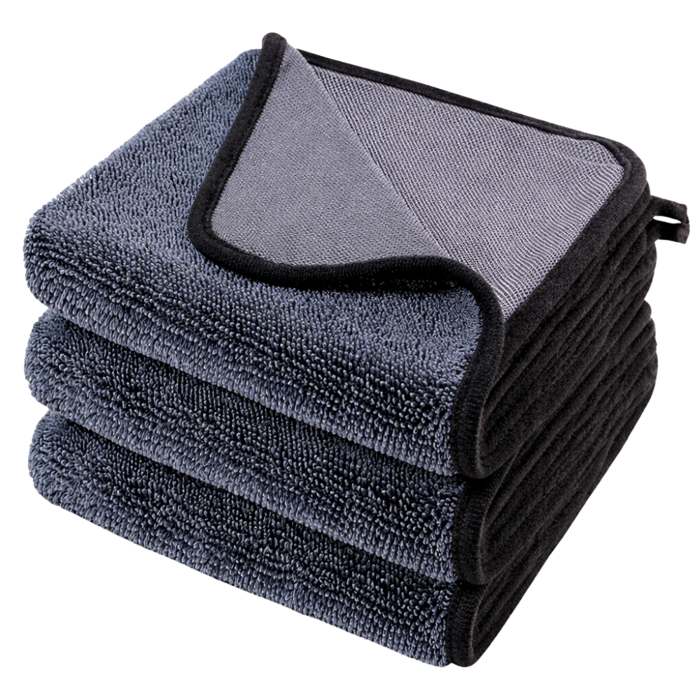 3 x Microfiber Car Drying Towel
